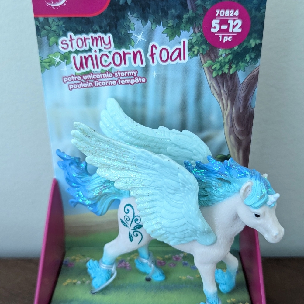 Schleich Stormy Unicorn Foal 70824 Bayala Horse Fairy Magical New